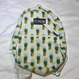 Trans by Jansport mini pineapple backpack